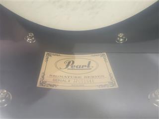 Pearl JJ1365N Joey Jordison Signature Slipknot Steel Snare Drum Blk